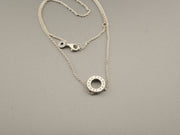 Pandora 925 Silver Necklace, 17 in