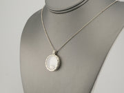 Pandora 925 Silver Floating Locket Necklace, 29 in