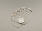 Pandora 925 Silver Floating Locket Necklace, 29 in