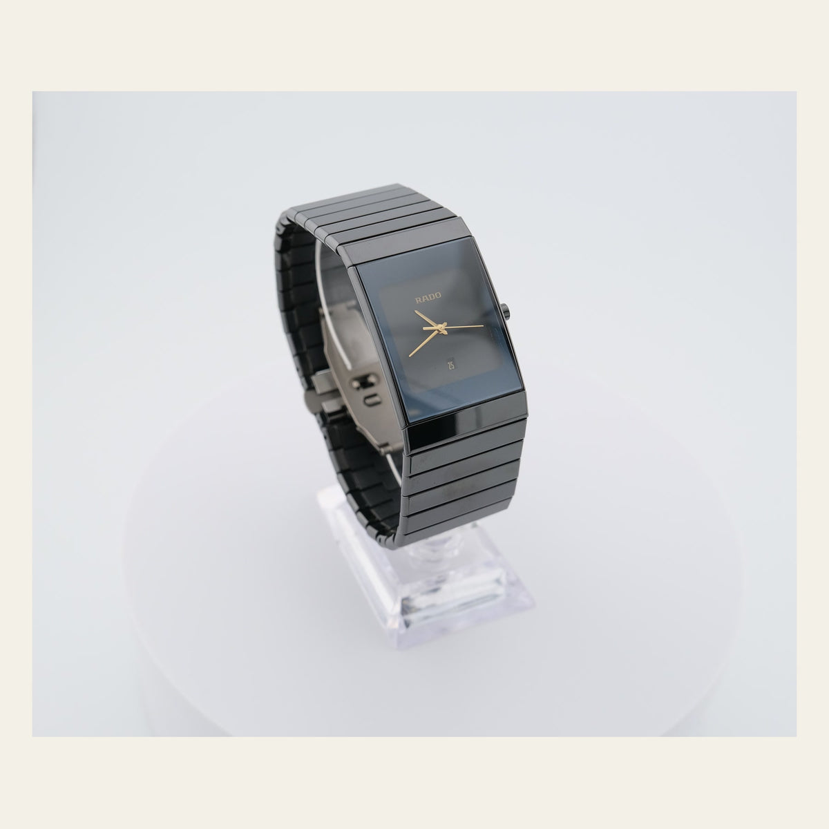 Rado Diastar Jubile Ceramica Black Ceramic Watch