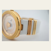 Versace Medusa V-Metal VLC03148151 Gold-Tone Swiss Watch, alternate view 5