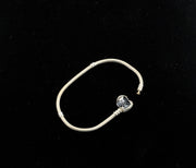 Pandora 925 Silver CZ Heart Bracelet