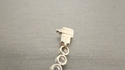 18K White Gold Diamonds Tennis Bracelet, alternate view 3