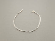 18K White Gold Diamonds Tennis Bracelet