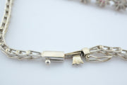 925 Silver Ruby Flower Bracelet, alternate view 3