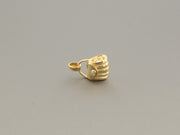 18K Gold Diamond Purse Pendant, alternate view 8