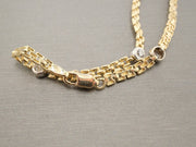 14K Gold Diamonds Panther Link Bracelet, alternate view 7