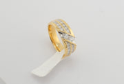 14K Gold Diamonds Ring, alternate view 2