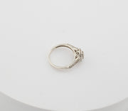 925 Sterling Silver with Lab Grown Diamonds Ring, alternate view 2
