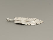 Aileyan Sterling Silver Feather Pendant, alternate view 6