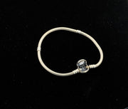 Pandora 925 Silver CZ Heart Bracelet, alternate view 6