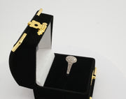 925 Sterling Silver with Lab Grown Diamonds Ring, alternate view 3