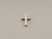 14K Gold Diamonds Cross Pendant, alternate view 3