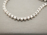 18K White Gold Diamonds Tennis Bracelet, alternate view 5