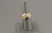 14K Yellow Gold Marquise Diamond Ring, alternate view 7