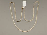 14K Gold Zigzag Two-Tone Chain, alternate view 5