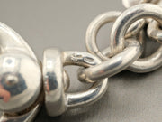 Sterling Silver Skull Necklace Waist Belt Chain, alternate view 5