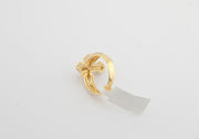 14K Gold CZ Cross Ring, alternate view 6