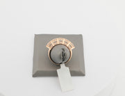 14K Rose Gold CZ Bulky Ring, alternate view 5