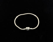 Pandora 925 Silver CZ Heart Bracelet, alternate view 5