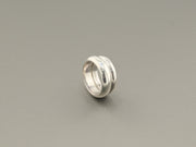 Aileyan Sterling Silver Band Heavy Ring, alternate view 5