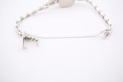 Ladies Mid Century Hamilton 14K White Gold & Diamond Manual Wind Cocktail Watch, alternate view 2