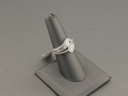 14K White Gold Diamond Ring, alternate view 2