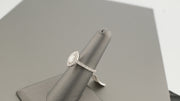 14K White Gold Marquise Diamond Ring, alternate view 3