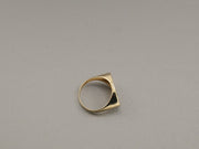 14K Gold CZ Eye Ring, alternate view 3