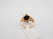 14K Gold Onyx Ring, alternate view 4