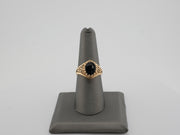 14K Gold Onyx Ring