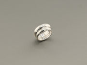 Aileyan Sterling Silver Band Heavy Ring, alternate view 6