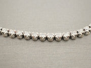 18K White Gold Diamonds Tennis Bracelet, alternate view 6