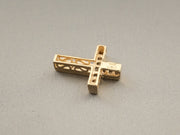 14K Gold Diamonds Cross Pendant, alternate view 4