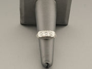 14K White Gold Diamond Ring, 0.10 ct, Size 6