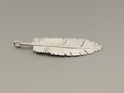 Aileyan Sterling Silver Feather Pendant, alternate view 8