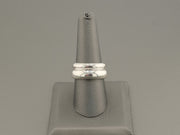 Aileyan Sterling Silver Band Heavy Ring, alternate view 2