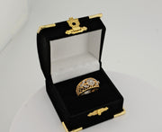 14K Gold Diamonds Floral Ring, alternate view 3