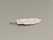 Aileyan Sterling Silver Feather Pendant, alternate view 7