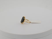 14K Gold Oval Onyx Ring, alternate view 7