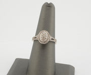 925 Sterling Silver with Lab Grown Diamonds Ring