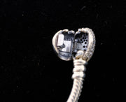Pandora 925 Silver CZ Heart Bracelet, alternate view 4