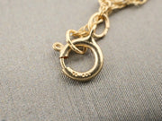 14K Gold Pearl and Purple Gem Necklace, alternate view 6