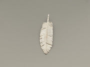 Aileyan Sterling Silver Feather Pendant